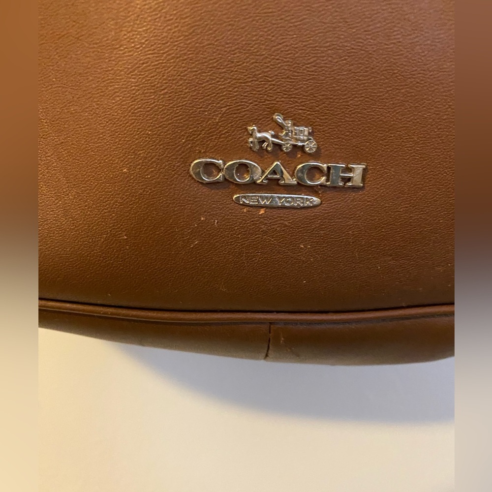 Coach Nomad hobo bag brown leather - Picture 4 of 11